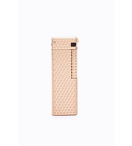 Gold İşlemeli Soft Flame Metal Çakmak - TR7214