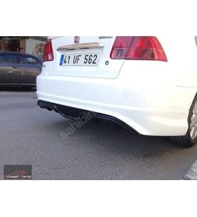 Honda Civic İes Makyajsız Kasa Custom Arka Ek (Plastik)