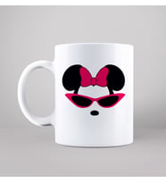 Minnie Mouse Sevgili Çift Tasarımlı Kupa