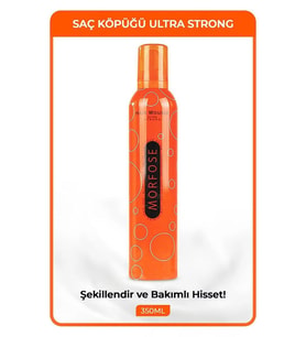 Northcity Ultra Strong Saç Köpük 350 ML - Ultra Güçlü Tutuş - mrfs