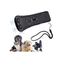 Ultrasonik Köpek Eğitmen Cihazı Elektronik Köpek Caydırıcı ve Uzaklaştırıcı-Işıklı Havlama Önleyici