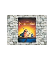 Pocahontas Ahşap Tablo