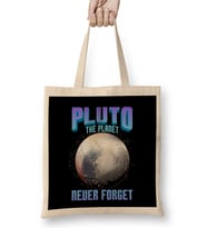 Planetary Science Pluto the Planet Never Forget Bez Çanta Uzun Saplı