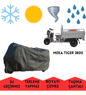 Meka Tiger 3800 Kasalı Motor Brandası Su Geçirmez