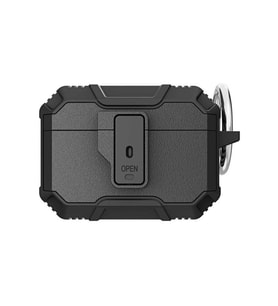 Apple Airpods Pro Uyumlu Kılıf Zore Airbag 27 Silikon (Siyah)