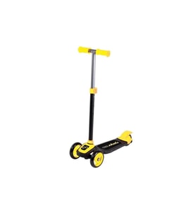 3 Tekerlekli Twist Sarı Scooter Ayarlanılabilir Direksiyon