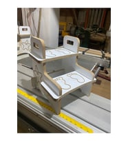 ahşap montessori basamak tabure çocuk banyo wc lavabo merdiven yükseltici