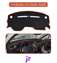 CITROEN C4 (2005-2020) Uyumlu Ön Göğüs Örtüsü Yansıma Önleyici Kolay Montaj Oto Aksesuar TA64