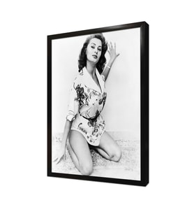 Sophia Loren Çerçeveli Mdf Tablo