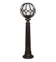 AVONNI BSU-68081-BSY-M6-BOP Siyah Boyalı Dış Mekan Aydınlatma E27 ABS Polietilen Cam 23cm