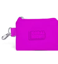 Coral High Koyu Pembe Bozuk Para Çantası - Kız Çocuk