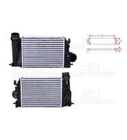Renault Megane 2015 Sonrası Turbo Radyatörü (Intercooler) 282x217x62