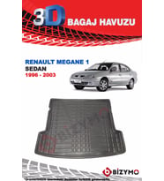 Renault Megane 1 Sedan 1996-2003 3D Bagaj Havuzu Bizymo