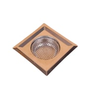 YAKUT PASLANMAZ KARE LAVABO SÜZGEÇİ 7CM