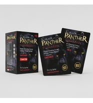 Black Panther For Men – Ginseng & Ginkgo Ekstraktlı Takviye Edici Gıda  10 x 5 g Sachet