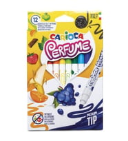 Carioca Perfume Kokulu Keçeli Boya Kalemi 12'li Medium Uç 