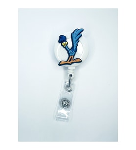 Road Runner Figürlü Yoyo Yaka Kartlık Tutucu