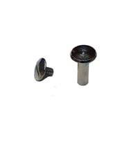 Cilt Menü, Katalog, Kartela Vidası, 6 Mm - Nikel, 1 Adet