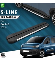 Fiat Doblo 3 S-Line Aluminyum Yan Basamak 203 Cm 2023 Üzeri