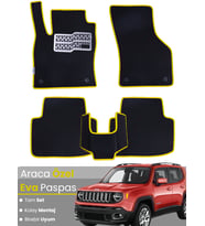 JEEP RENEGADE (2014-2020) Uyumlu EVA Paspas Tam Set–Araca Özel,Kolay Montaj,Su Geçirmez