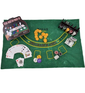 200 Chip Texas Hold'em Poker Set