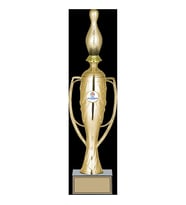 ODAK KUPA - Figürlü Kupalar - Bowling / Pin Figürlü Kupalar FG-026 A - 44 cm