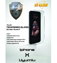 Apple Uyumlu   iPhone X Kırılmaz Ekran Koruyucu Ultra İnce, Anti Çizik & Darbeye Dayanıklı Korumalı