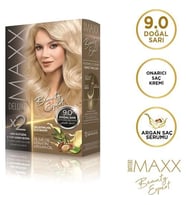 Maxx Deluxe Saç Boyası 9.0 Doğal Sarı