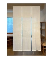 Beyaz Japon Perde Set 3'lü 120x180 cm
