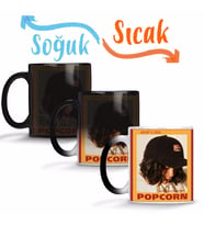Popcorn Sihirli Kupa Bardak Porselen