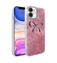 Lexroo iPhone 11 Kılıf Kamera Korumalı Figürlü Ponti Silikon Kılıf - Açık Pembe