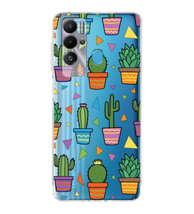 PrintiFy Tecno Pova Neo ile Uyumlu Water Color 4  Kamera Korumalı Şeffaf  Kılıf