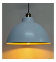 Mylights Beyaz İçi Altın Metal Sarkıt Avize Rustik Tekli (427561488)