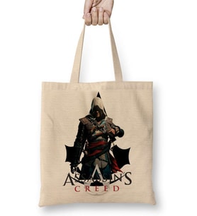 Assassins Creed Bez Çanta Uzun Saplı