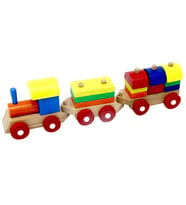 Nessiworld Eğitici Ahşap Bultak Tren
