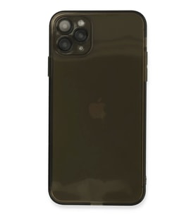 Newface Apple iPhone 11 Pro Kılıf Fly Lens Silikon - Siyah