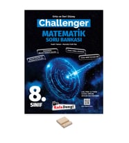 LGS 8.Sınıf Challenger Matematik Soru Bankası ve Telefon Standı