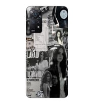 Redmi Note 11 Pro Uyumlu Lana Del Rey Desenli Şeffaf Telefon Kılıfı