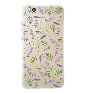 PrintiFy Huawei P10 Lite ile Uyumlu 1mm Slim Fit Water Color 3 Baskılı Şeffaf  Kılıf