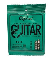 Orphee RX17 Elektro Gitar Teli Seti (Orta Seviye - Nikel Seri)  Nikel Alaşım Kaplama, Yüksek Karbonlu Çelik Çekirdek, Esnek Çalım Hissi ve Kararlı Akort  Uyum: Tüm Standart Elektro Gitarlar