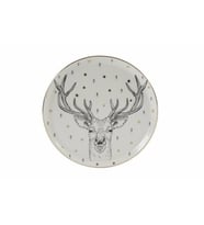 Porland Forest Serisi 20cm Düz Tabak Deer