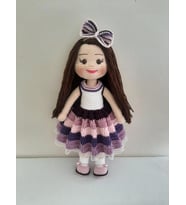 Gökkuşağı Bebek Amigurumi Organik Oyuncak