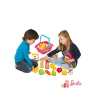 Barbie Süpermarket Alışveriş Sepeti 13 Parça