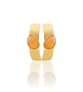 Kadir Jewellery 22 Ayar Altın Kaplama Vintage Küpe -El İşçiliği Ve Hipoalerjenik Küpe