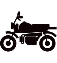 MOTOSİKLET FOLYO STİCKER 50cm Uzunluk