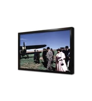 Atatürk Türk Hava Kurumu Tarihçesi Çerçeveli Cam Tablo