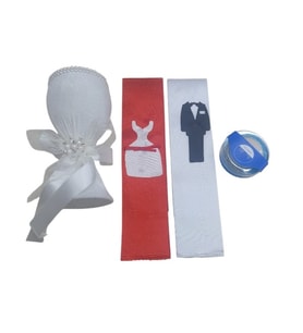 Takı Kurdelesi Takım İğnedanlık+Kurdale+İğne