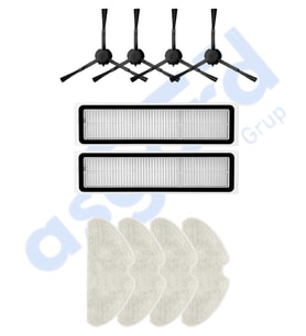 Dreame D10S, D10S PRO, D9 MAX GEN2 Uyumlu 4 Yan Fırça 2 Filtre 4 Mop PKT-iasgf0000230