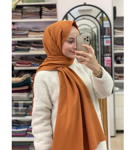 Bakır Loryan Scarf Pamuk Cazz Şal