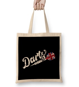 Darts UK Great Britain Flag Dart Player Dartboard Bullseye Bez Çanta Uzun Saplı
